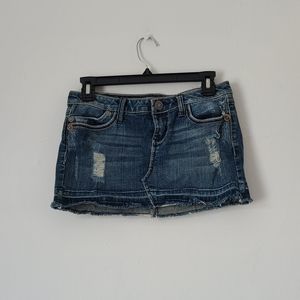 YMI demin mini skirt